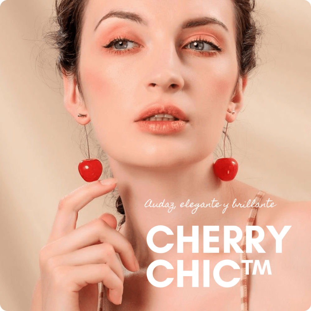 Cherry Chic™ | Aretes de Cereza Elegantes KINTU
