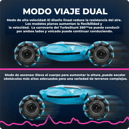 TurboStunt 360™ | Carro Acrobático Remoto - Mi tienda