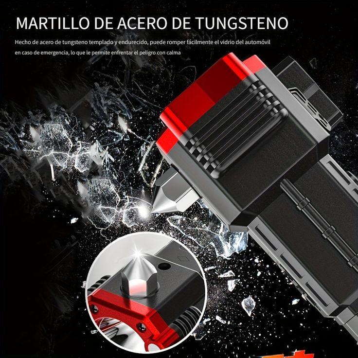 SafeLight 6™ | Linterna Multiuso de Emergencias KINTU